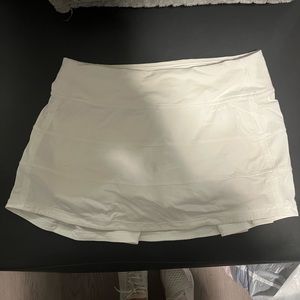 Lululemon white skirt